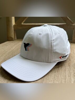 Birddogs Men’s White Tri-Color Blurred Golf New OS adjustable NEW!